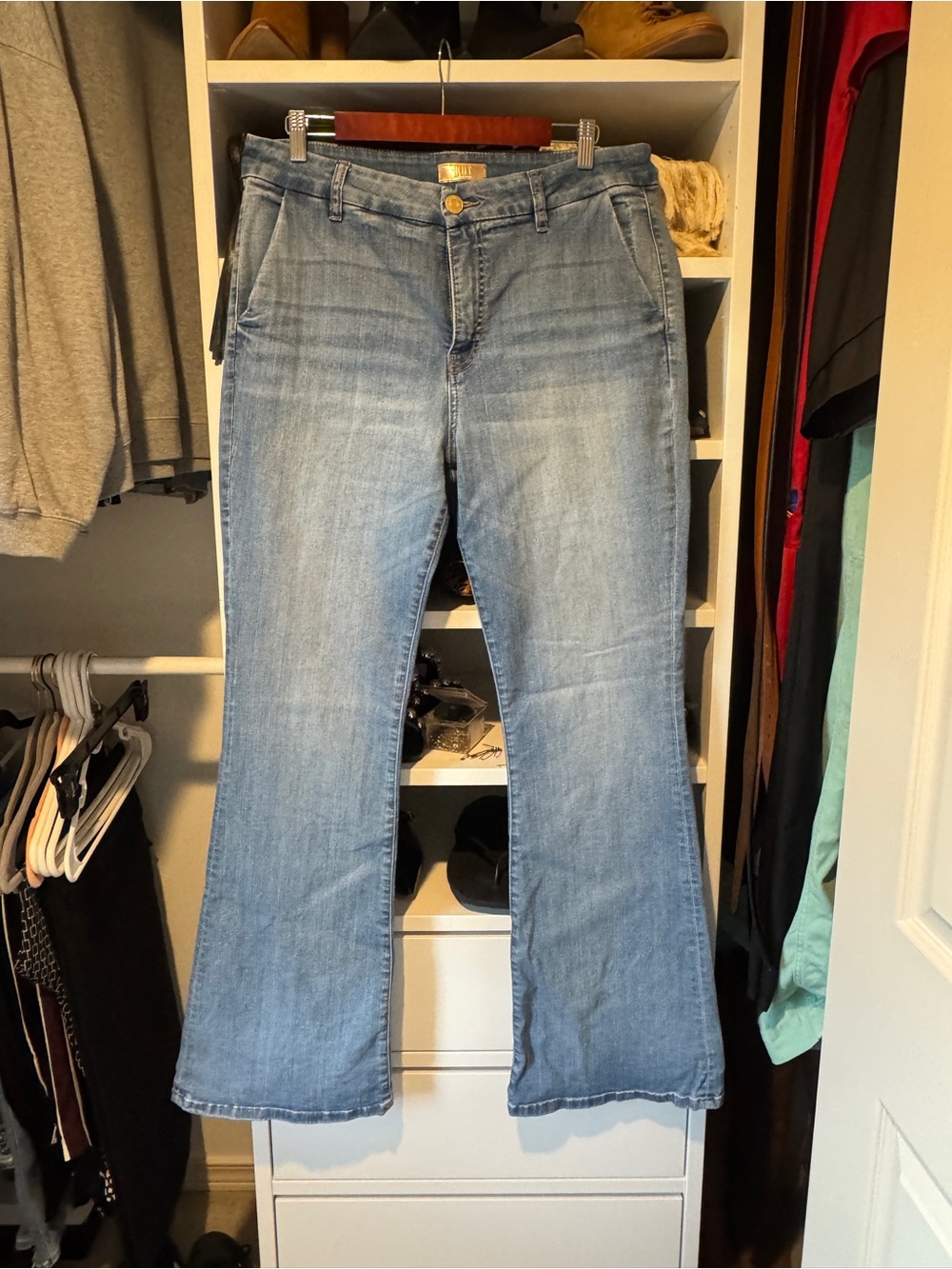 Kut from the Kloth “Ana” flare trouser size 14
